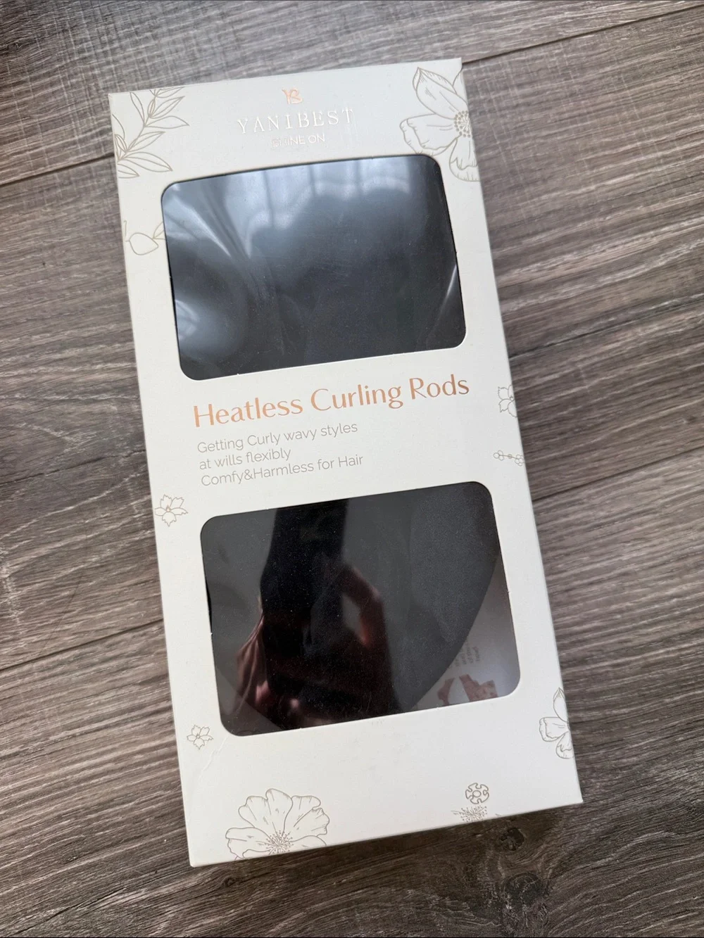 Heatless Curling Rods - Black